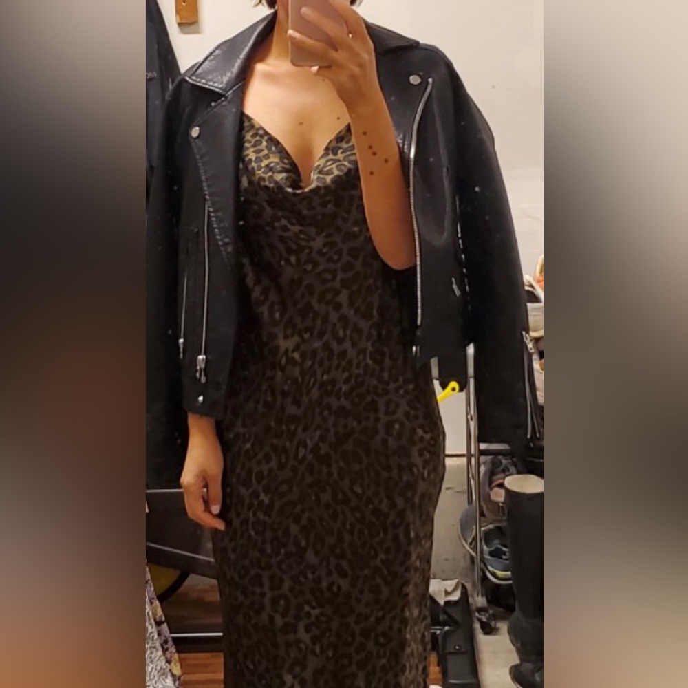 Zara leaped print slip dress - Picture 3 of 6